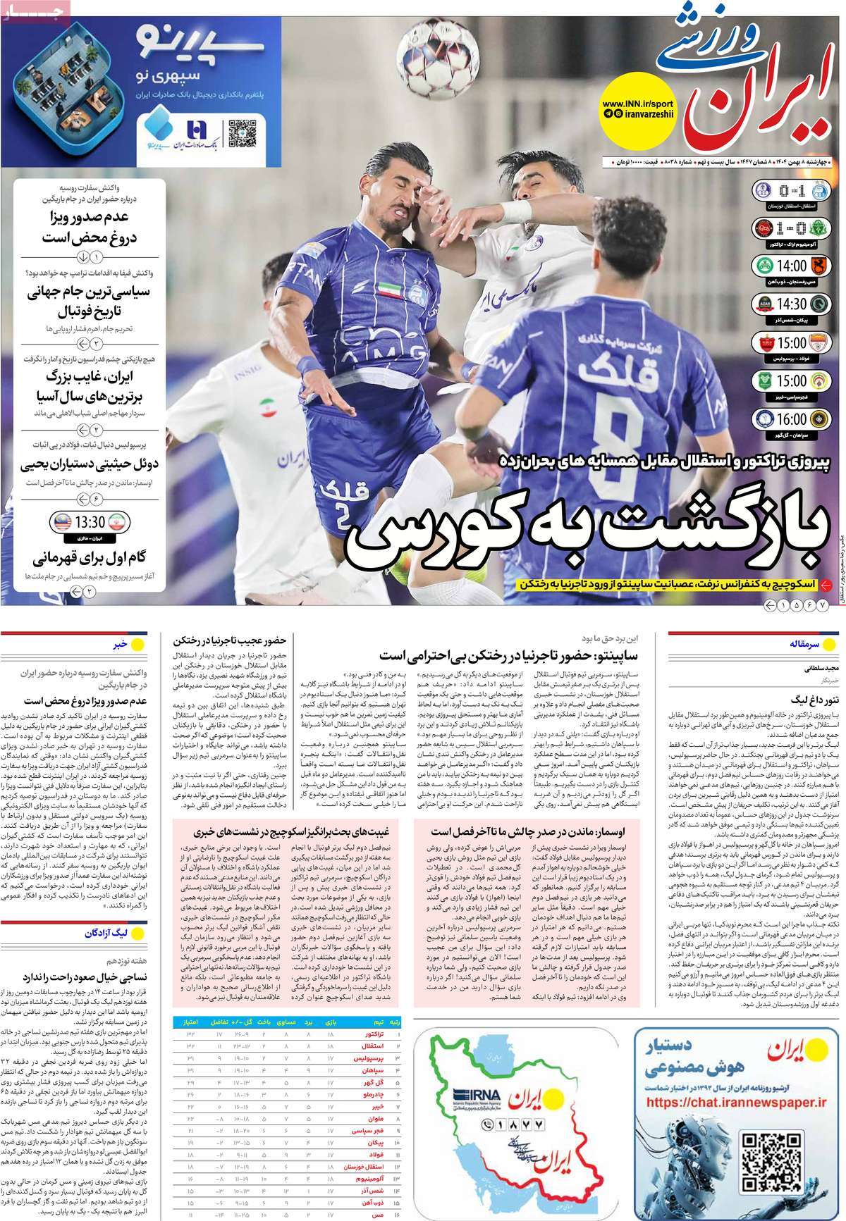 روزنامه امروز